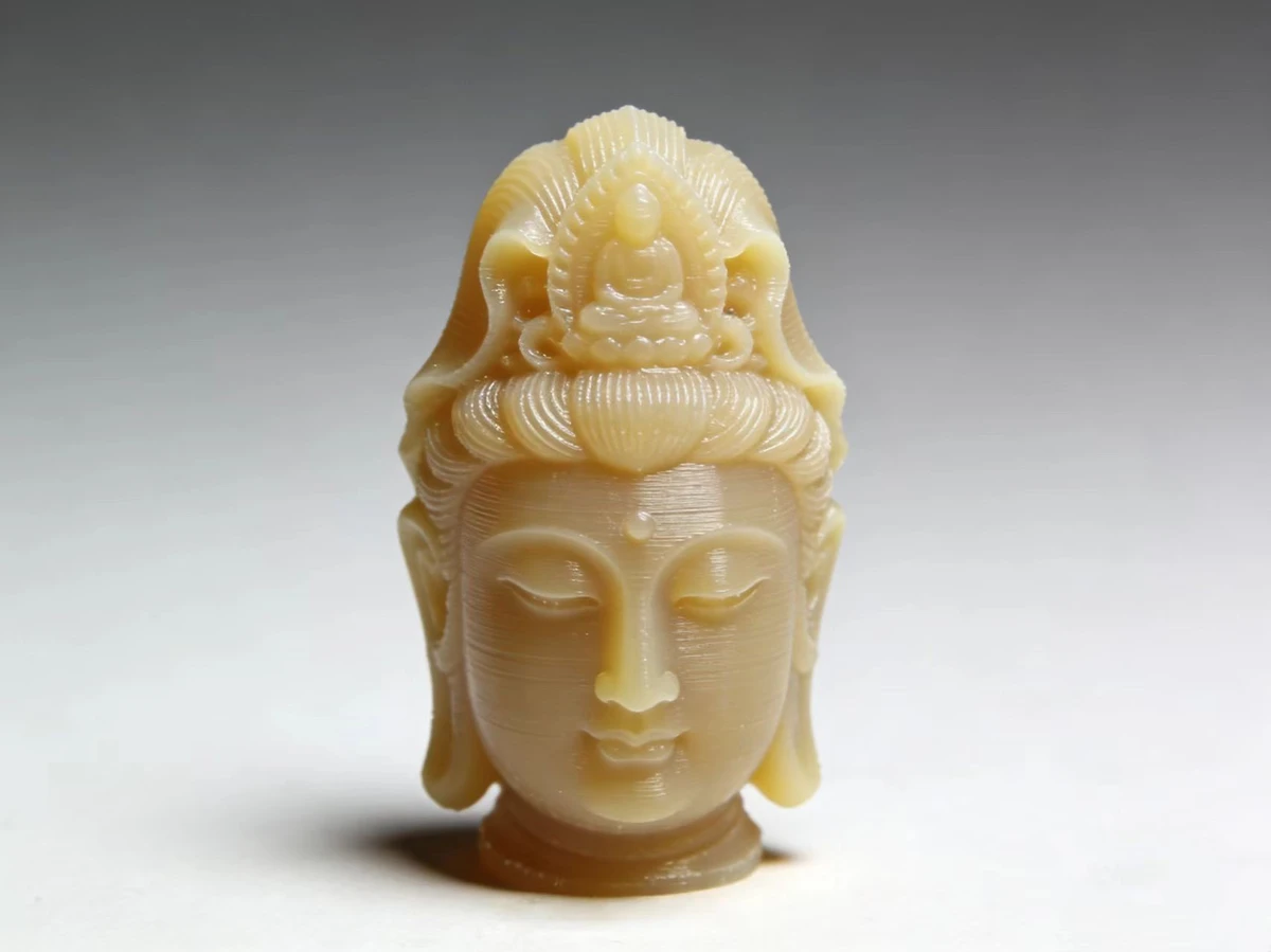 SLA 3D Printing Service - Buddhist Stone Sculpture 3D Printed Parts